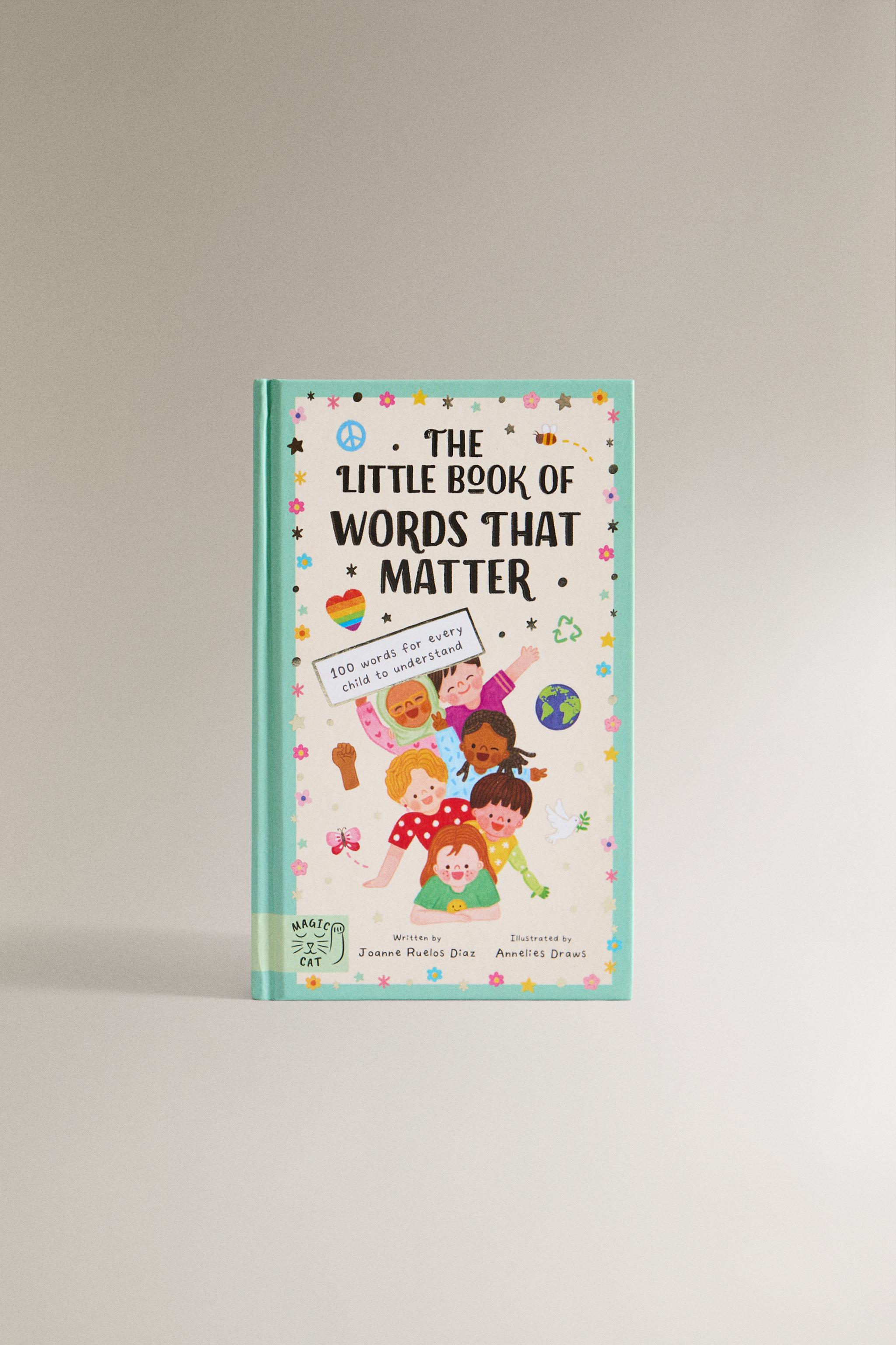 LIVRE POUR ENFANTS « THE LITTLE BOOK OF WORDS THAT MATTER » (ANGLAIS)